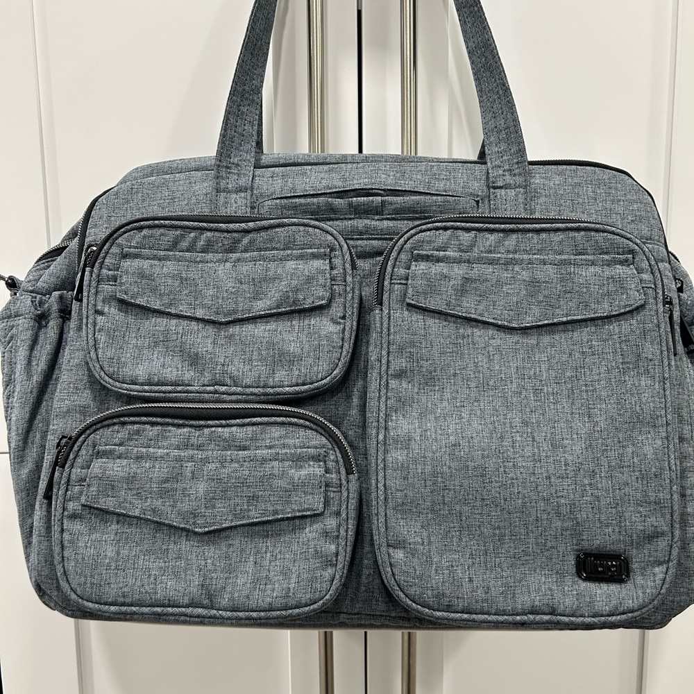 Lug Puddle Jumper Duffel Bag in Heather Gray